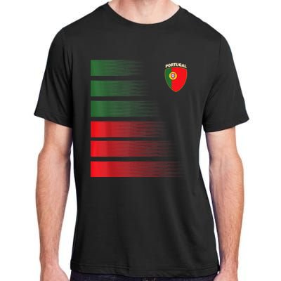 Portugal Soccer Jersey Portugal Football Fan Soccer Adult ChromaSoft Performance T-Shirt