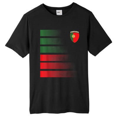 Portugal Soccer Jersey Portugal Football Fan Soccer Tall Fusion ChromaSoft Performance T-Shirt