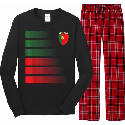 Portugal Soccer Jersey Portugal Football Fan Soccer Long Sleeve Pajama Set