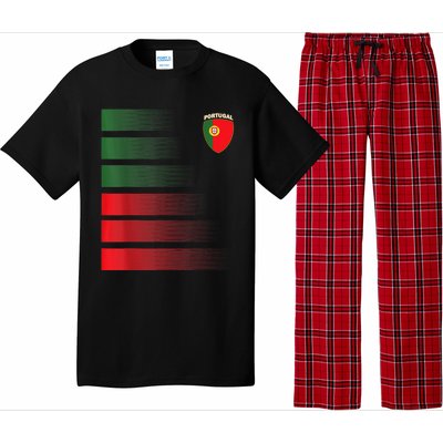 Portugal Soccer Jersey Portugal Football Fan Soccer Pajama Set