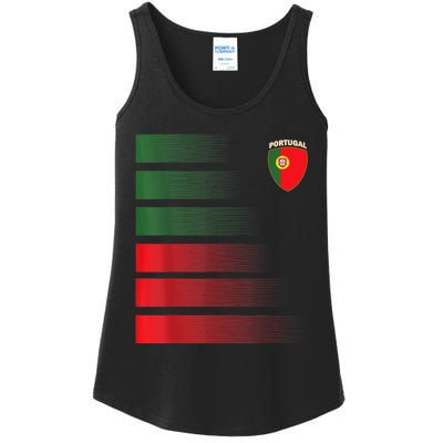 Portugal Soccer Jersey Portugal Football Fan Soccer Ladies Essential Tank