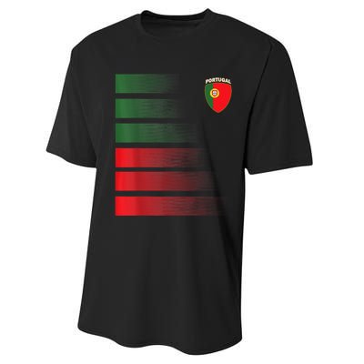 Portugal Soccer Jersey Portugal Football Fan Soccer Performance Sprint T-Shirt