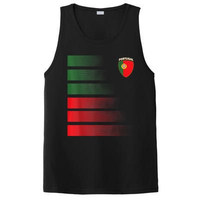 Portugal Soccer Jersey Portugal Football Fan Soccer PosiCharge Competitor Tank