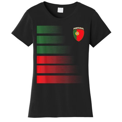 Portugal Soccer Jersey Portugal Football Fan Soccer Women's T-Shirt