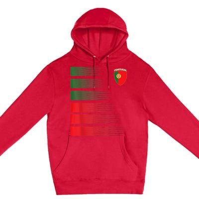 Portugal Soccer Jersey Portugal Football Fan Soccer Premium Pullover Hoodie