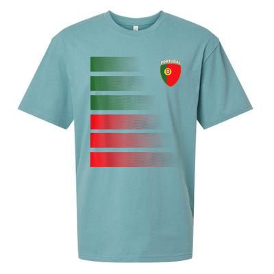 Portugal Soccer Jersey Portugal Football Fan Soccer Sueded Cloud Jersey T-Shirt