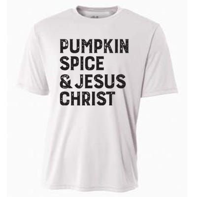 Pumpkin Spice Jesus Christ Cooling Performance Crew T-Shirt