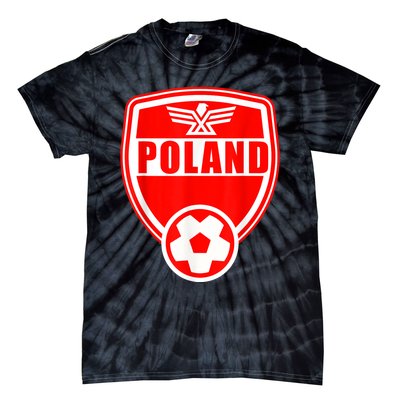 Poland Soccer Jersey Gift Poland Football Fans   Tie-Dye T-Shirt