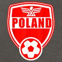 Poland Soccer Jersey Gift Poland Football Fans   Cotton Canvas Backpack