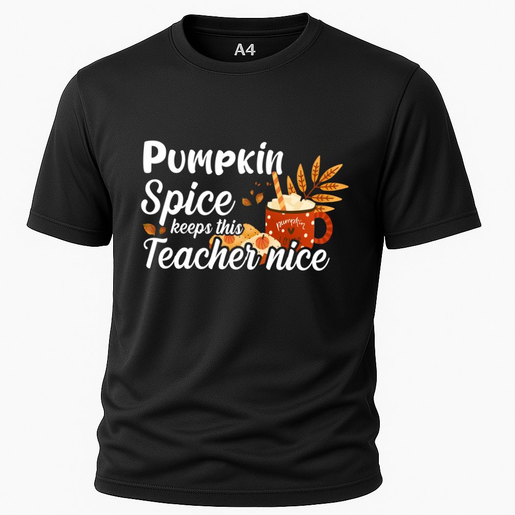 Pumpkin Spice Keeps This Teacher Nice Performance Shirt