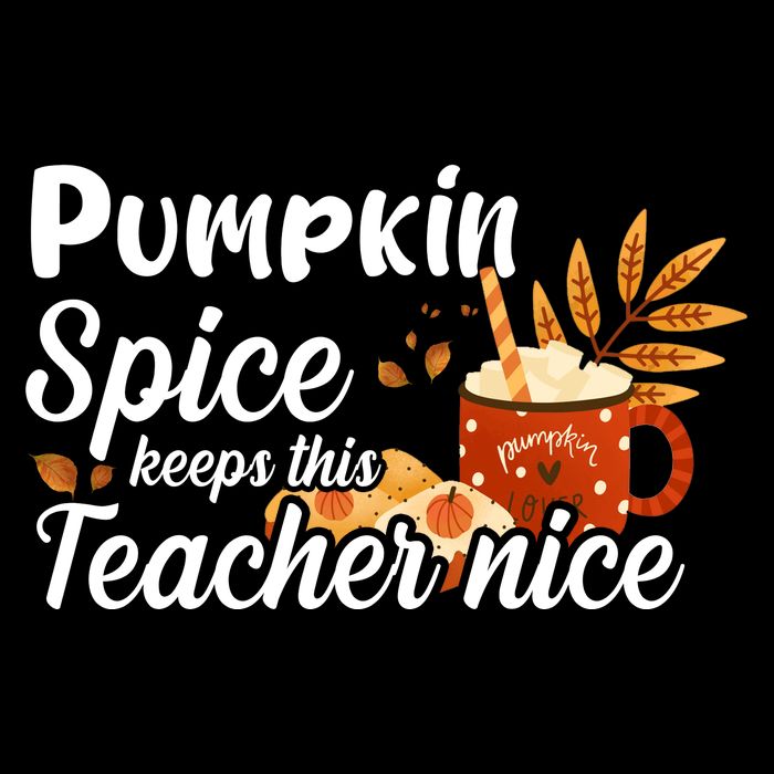 Pumpkin Spice Keeps This Teacher Nice Wool Snapback Cap