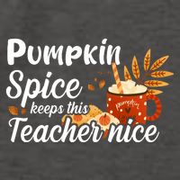 Pumpkin Spice Keeps This Teacher Nice Vector Backpack
