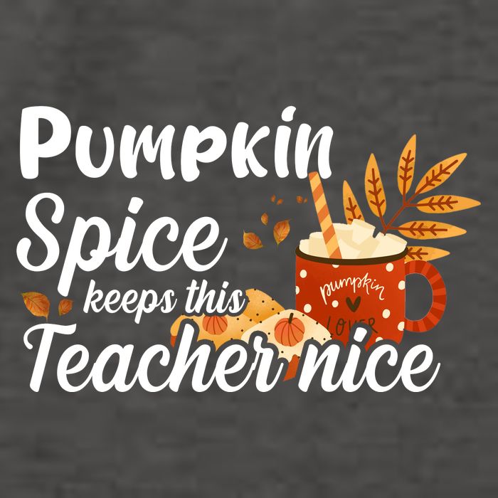 Pumpkin Spice Keeps This Teacher Nice Vector Backpack