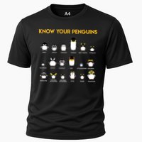 Penguin Species Know Your Penguins Gift Cooling Performance Crew T-Shirt