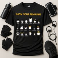 Penguin Species Know Your Penguins Gift Cooling Performance Crew T-Shirt