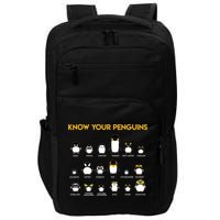 Penguin Species Know Your Penguins Gift Impact Tech Backpack