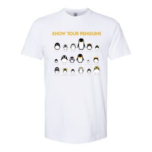 Penguin Species Know Your Penguins Gift Softstyle CVC T-Shirt