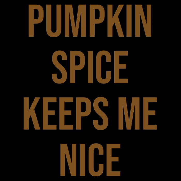 Pumpkin Spice Keeps Me Nice Funny Fall 16oz Travel Tumbler