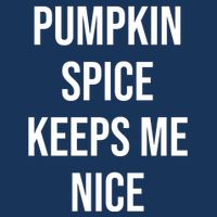 Pumpkin Spice Keeps Me Nice Funny Fall Infant Baby Jersey Bodysuit