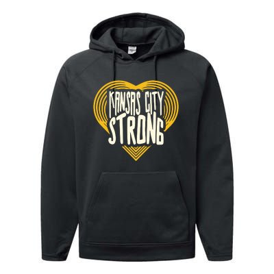 Peter Schrager Kansas City Strong Performance Fleece Hoodie