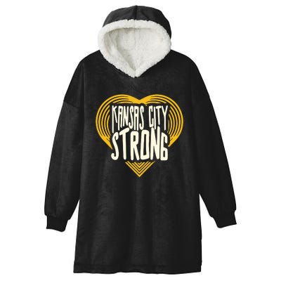 Peter Schrager Kansas City Strong Hooded Wearable Blanket