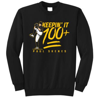 Paul Skenes Keepin It 100 Pittsburgh Baseball Sweatshirt