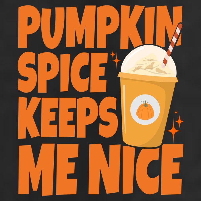 Pumpkin Spice Keeps Me Nice Coffee Lover Holiday Adult Drive Performance Visor