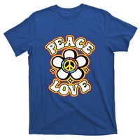 PEACE SIGN LOVE 60s 70s Tie Dye Hippie Costume T-Shirt