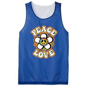 PEACE SIGN LOVE 60s 70s Tie Dye Hippie Costume Mesh Reversible Basketball Jersey Tank