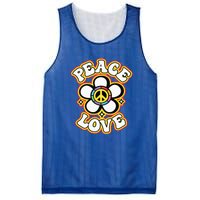 PEACE SIGN LOVE 60s 70s Tie Dye Hippie Costume Mesh Reversible Basketball Jersey Tank