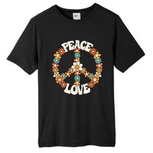 Peace Sign Love 60s 70s Costume Groovy Hippie Theme Party Tall Fusion ChromaSoft Performance T-Shirt