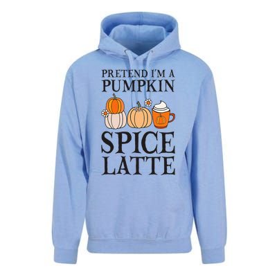 Pumpkin Spice Latte Lover Halloween Costume Unisex Surf Hoodie