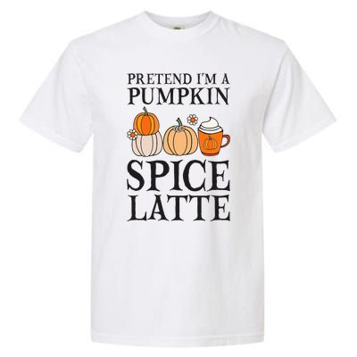 Pumpkin Spice Latte Lover Halloween Costume Garment-Dyed Heavyweight T-Shirt