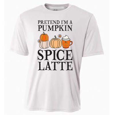 Pumpkin Spice Latte Lover Halloween Costume Cooling Performance Crew T-Shirt