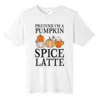 Pumpkin Spice Latte Lover Halloween Costume Tall Fusion ChromaSoft Performance T-Shirt