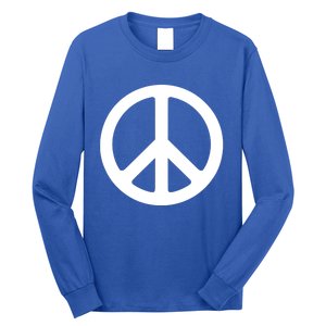 Peace Symbol Logo Gift Long Sleeve Shirt