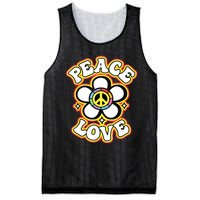 PEACE SIGN LOVE 60s 70s Tie Dye Hippie Costume Mesh Reversible Basketball Jersey Tank