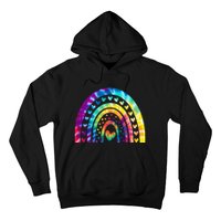 PEACE SIGN LOVE 60s 70s Tie Dye Hippie Costume Hoodie