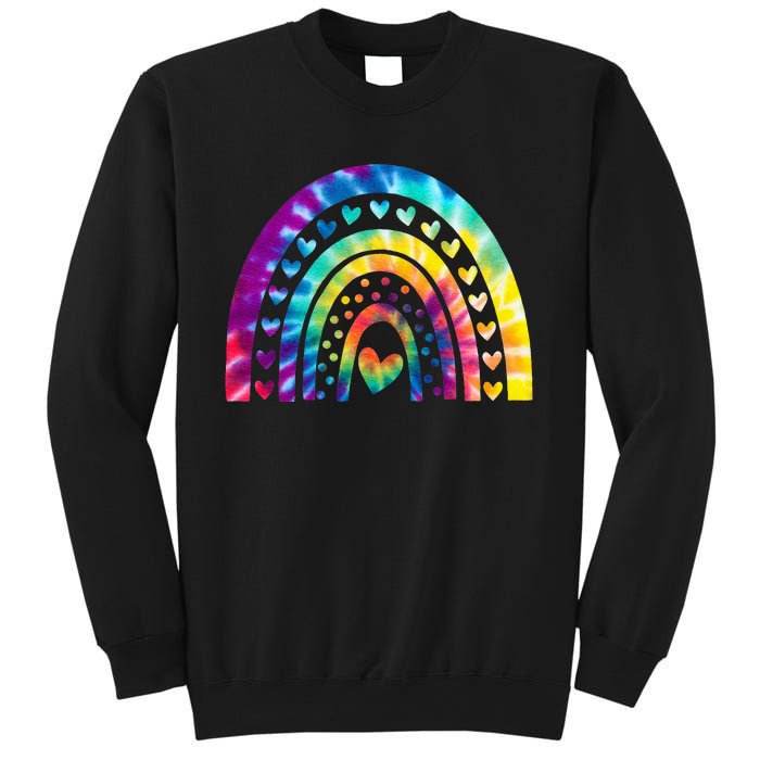 PEACE SIGN LOVE 60s 70s Tie Dye Hippie Costume Sweatshirt