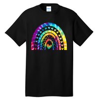 PEACE SIGN LOVE 60s 70s Tie Dye Hippie Costume Tall T-Shirt