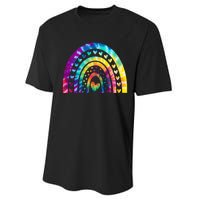 PEACE SIGN LOVE 60s 70s Tie Dye Hippie Costume Performance Sprint T-Shirt