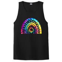 PEACE SIGN LOVE 60s 70s Tie Dye Hippie Costume PosiCharge Competitor Tank