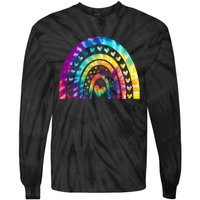 PEACE SIGN LOVE 60s 70s Tie Dye Hippie Costume Tie-Dye Long Sleeve Shirt