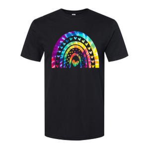 PEACE SIGN LOVE 60s 70s Tie Dye Hippie Costume Softstyle CVC T-Shirt