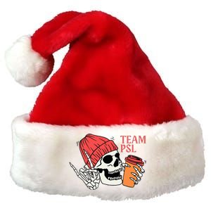 Pumpkin Spice Latte Lover Team Psl Halloween Costume Coffee Premium Christmas Santa Hat