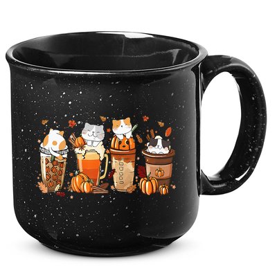 Pumpkin Spice Latte Costume For Cats Lover 15oz Campfire Ceramic Mug