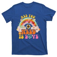 PEACE SIGN LOVE 60s 70s Hippie Groovy Vibes Halloween T-Shirt