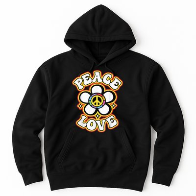 PEACE SIGN LOVE Shirt 60s 70s Tie Dye Hippie Costume Hoodie