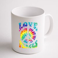 Peace Sign Love 60S 70S Tie Dye Hippie Costume Coffee Mug