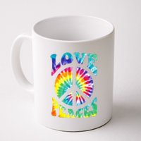 Peace Sign Love 60S 70S Tie Dye Hippie Costume Coffee Mug